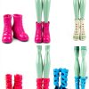 Barwa Doll Shoes Soft Plastic Fashion-4