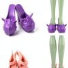 Barwa Doll Shoes Soft Plastic Fashion-5