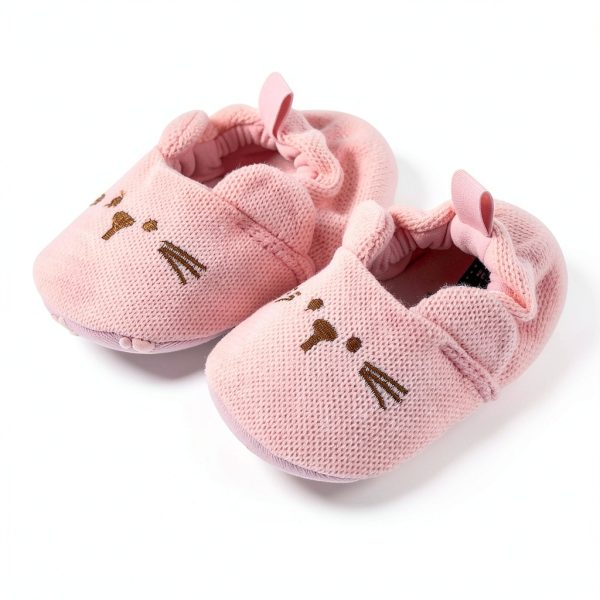 BABESIDE Pink Baby Doll Shoes for 20-26 inch Dolls-3