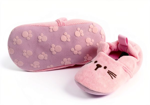 BABESIDE Pink Baby Doll Shoes for 20-26 inch Dolls-1