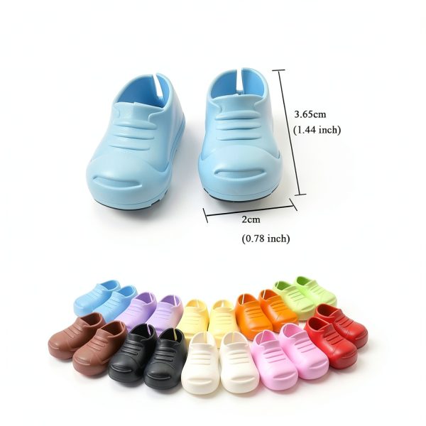 Doll Shoes YITULOU PVC Mini for 17cm Dolls-2