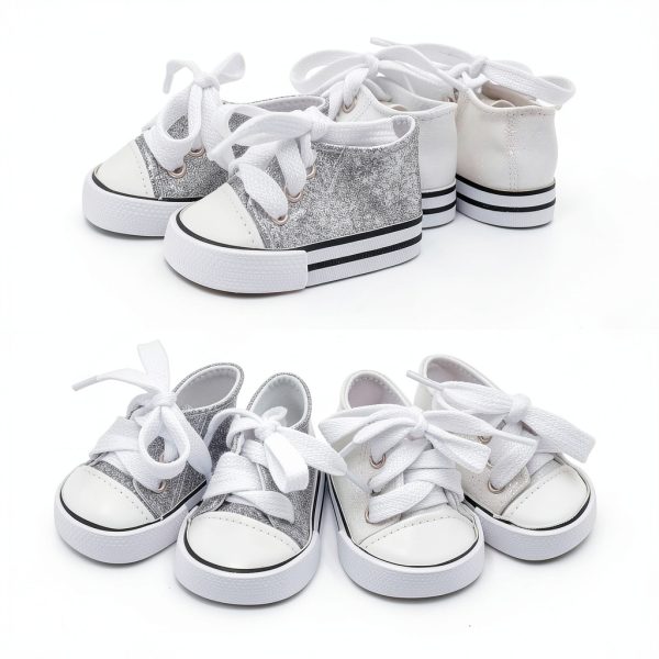 Etistta Doll Shoes 6 Colors for 18 Inch Dolls-4