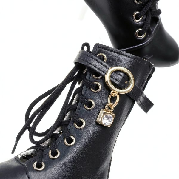 BuleVina 1/3 Scale Doll High Heel Shoes PU Material-7