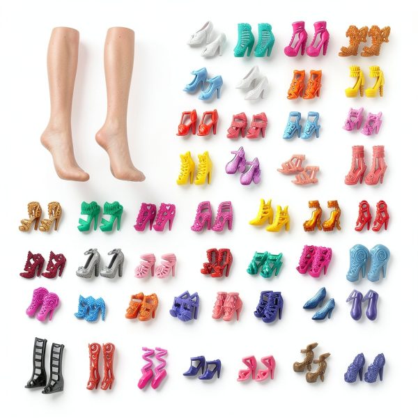 Carreuty Doll Shoes Set for Kids-4