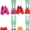 Barwa Doll Shoes Soft Plastic Fashion-6