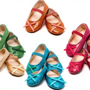 Etistta Doll Shoes 7 Colors for 18 inch Girl Dolls-0