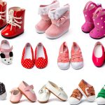 Doll Shoes by TOYYSB, Pink Boots for 14.5 inch Dolls-0