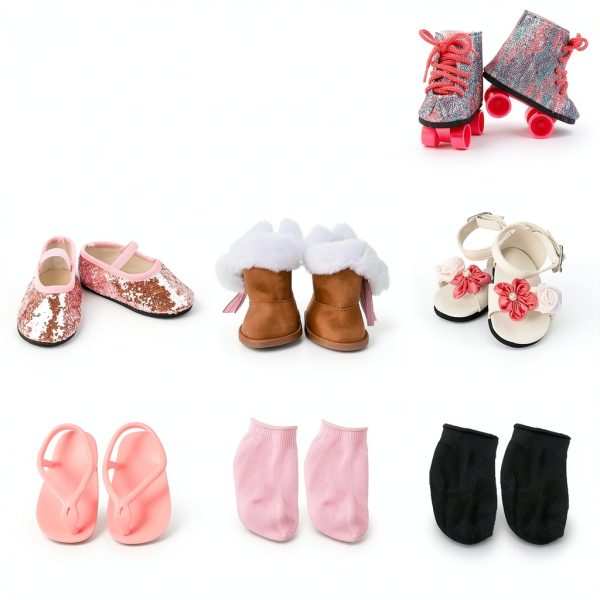 QSKJJI Doll Shoes 18" Cute Shoes for Dolls-6