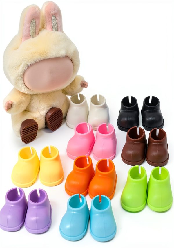 18INDC Doll Shoes PVC Mini 17cm Doll Shoes-6