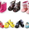 18 Inch Doll Shoes Pink Boots TOYYSB Toys & Games-0