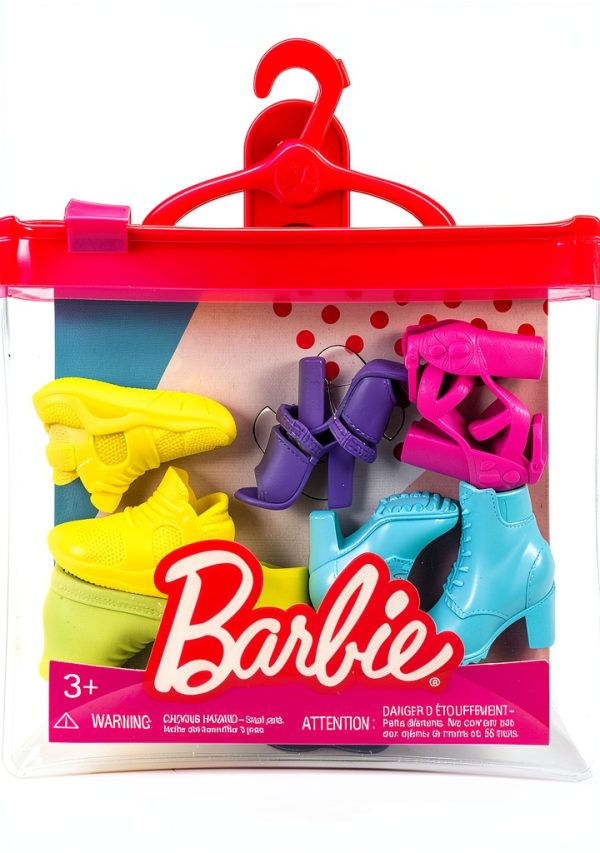 Mattel Doll Shoes HBV30 Mini Toy Shoes for Kids-0