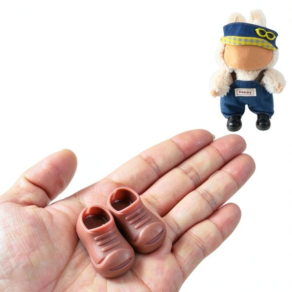 Doll Shoes YITULOU PVC Mini for 17cm Dolls-3