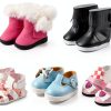 WHYS FXSN Doll Shoes for 14.5-inch Wellie Wishers Dolls-0