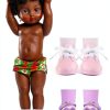 Junkin 18 Inch Doll Shoes Plastic Sneakers Set-4