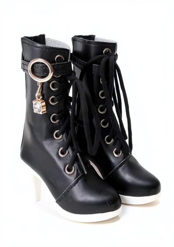 BuleVina 1/3 Scale Doll High Heel Shoes PU Material-3
