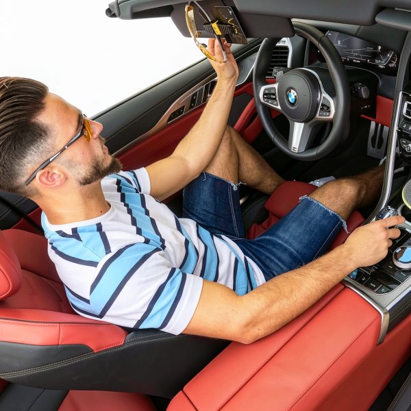 Night Driving Glasses Knight Visor Unisex-5