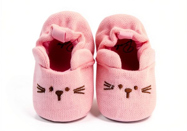 BABESIDE Pink Baby Doll Shoes for 20-26 inch Dolls-0