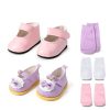 Junkin 18 Inch Doll Shoes Plastic Sneakers Set-2