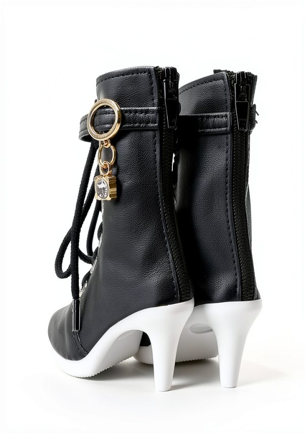 BuleVina 1/3 Scale Doll High Heel Shoes PU Material-8