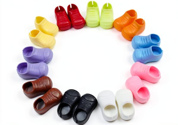 Doll Shoes YITULOU PVC Mini for 17cm Dolls-1