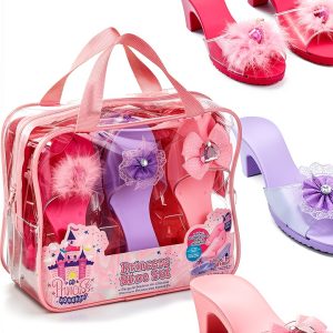 Almar Sales Company Princess Dress Up Shoes for Girls-0