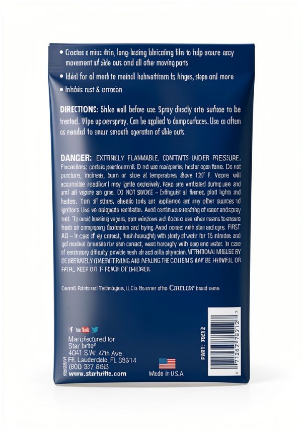 RV Lubricant Star Brite Aerosol Cerflon Formula-1