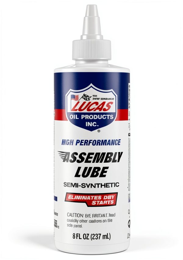 Lucas Oil Assembly Lube 8oz Zinc Semi Synthetic-0