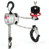 Aluminum Manual Chain Hoist YATOINTO 0.5T 10FT Rotatable Back Cover-2