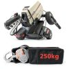 1/4 Ton Mini Lever Hoist FITHOIST Aluminum Chain 10FT Coated Silver-6