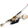 FVIEXE 2T Come Along Winch Heavy Duty Steel Ratchet Puller Black-3