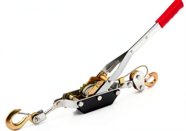 FVIEXE 2T Come Along Winch Heavy Duty Steel Ratchet Puller Black-3