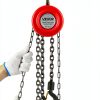 Hand Chain Hoist VEVOR 2200 lbs G70 Chain Manual-3