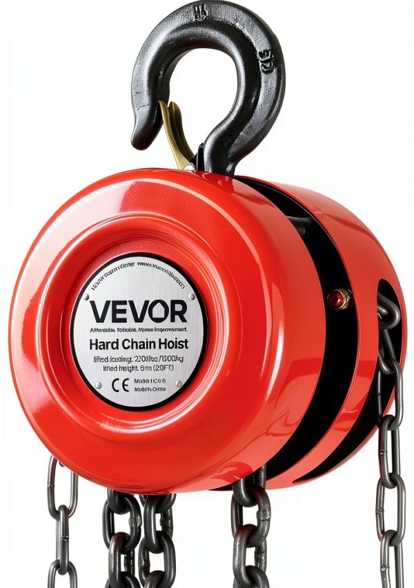 Hand Chain Hoist VEVOR 2200 lbs G70 Chain Manual-8