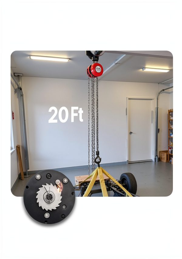 Hand Chain Hoist VEVOR 2200 lbs G70 Chain Manual-2