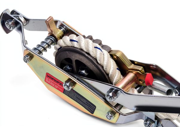 Rope Puller 3/4 Ton VOPEPZG Hoist with 100ft 0.6in Polyester Rope-2