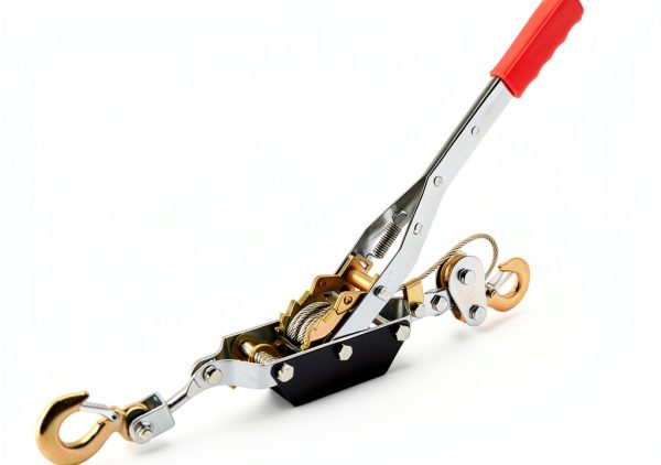 FVIEXE 2T Come Along Winch Heavy Duty Steel Ratchet Puller Black-1